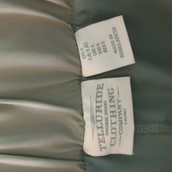 Telluride Clothing Skort olive green Size Large NWT - Picture 3 of 5